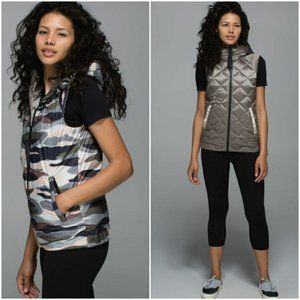 Lululemon The Fluffiest Reversible Down Vest Size 8